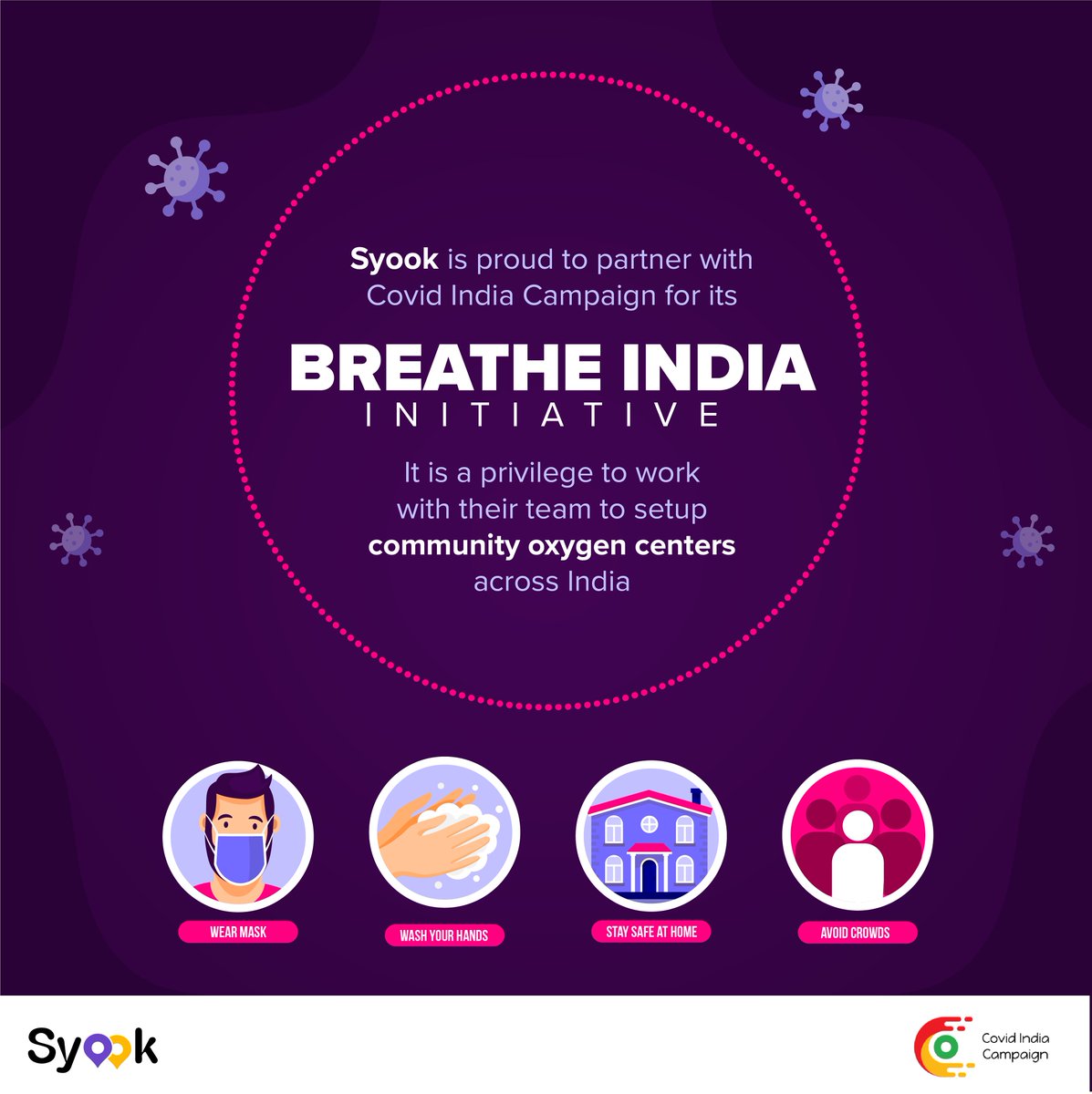 We are glad to be working with the passionate team of the #BreathIndia initiative. We look forward to being a part of their journey of setting up community oxygen centers across the country.

Support #CovidIndiaCampaign covidindiacampaign.org

#waroncovid #wewillwin #covid19