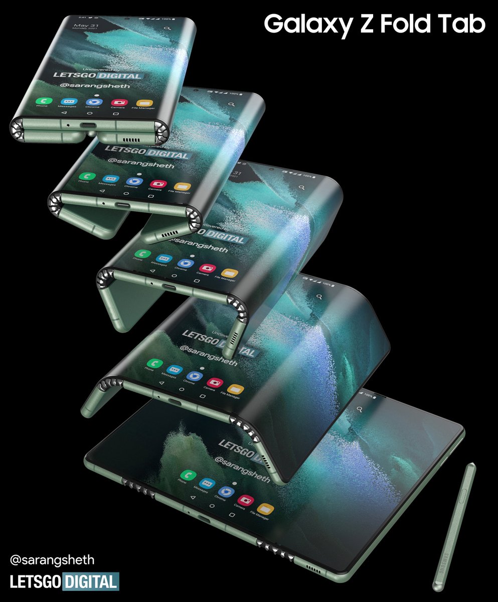 Samsung Galaxy Z Fold Tab