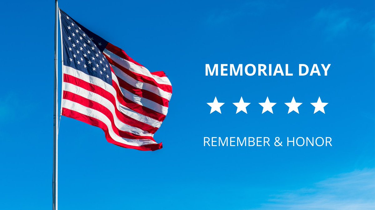 Today we honor our brave heroes who made the greatest sacrifice. 🇺🇸 #memorialday #honorandgratitude #fallenheroes