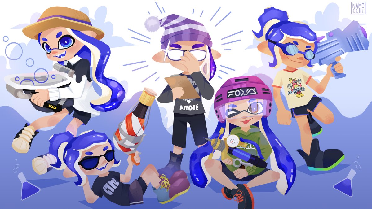 Azure_Spl's tweet image. We proudly present our new official roster:

Coach:
@raze_splat 

Players:
@DinnerToasty 
@Noob_Spl 
@PurpleMudcup 
@pikadave465 

🎨@namocchiart