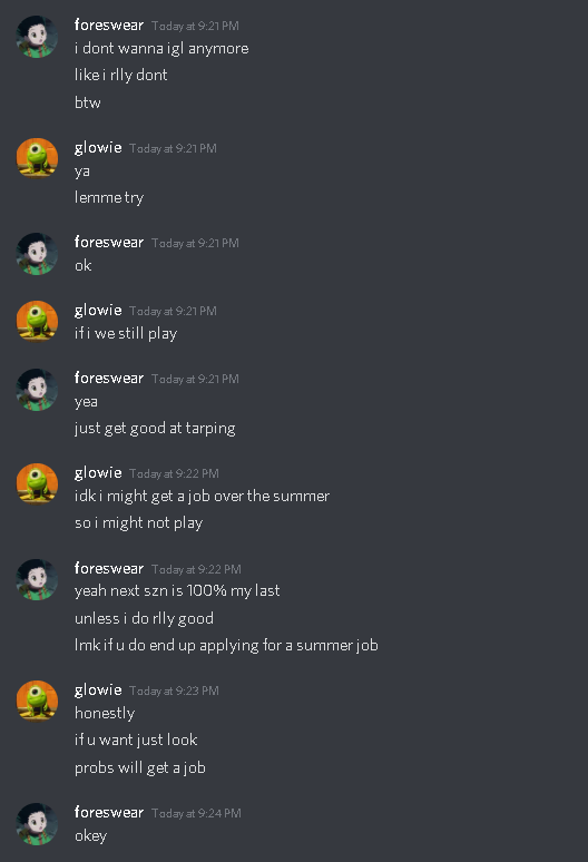 foreswear tweet media