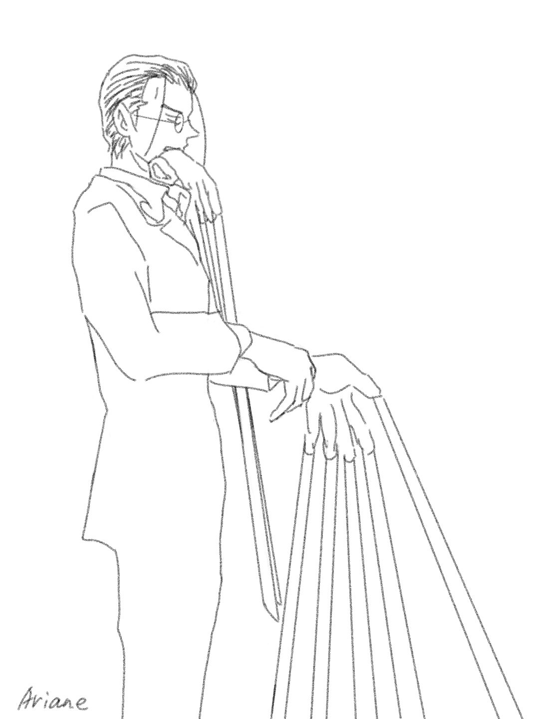 アリアン 今月描いた絵を晒そう キャプテン クロしか描いてないwww 髪型と眼鏡が歪み をごまかしづらいデザインなので イラスト練習 にもってこいのキャラではあります Onepiece 捏造ワンピース 妄想 イラスト イラスト練習中 人類は