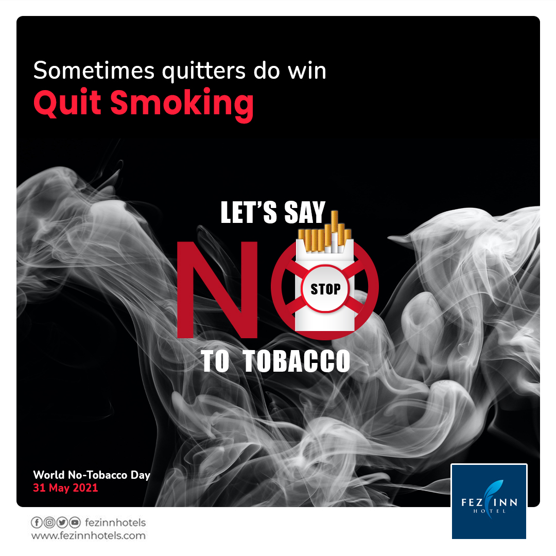 FezinnHotels's tweet photo. "Sometimes Quitters Do Win Quit Smoking"
World No-Tobacco Day
Fezinn Hotels
Call us : 
+917034700020 , +914953500020
Email:
reservations@fezinnhotels.com
https://t.co/hYFKgWUQot https://t.co/GfBaw9ZjWe