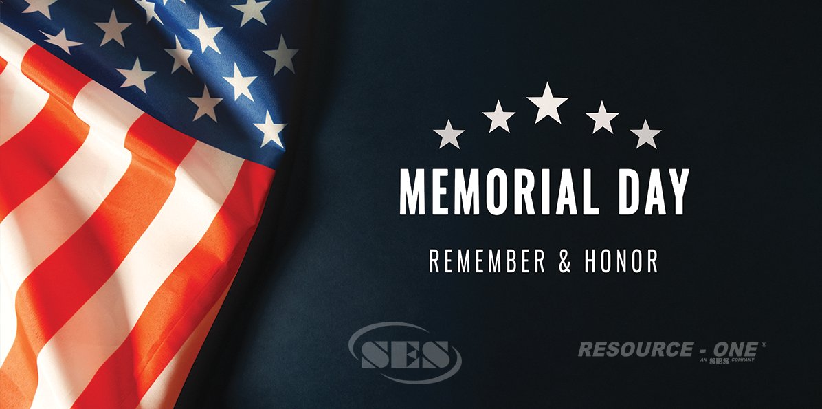 RecyclingOne's tweet photo. SES and R1 would like to thank all the military personnel for the sacrifices you have made for our freedom. Happy Memorial Day to you and your family. https://t.co/VDDX3cI37i