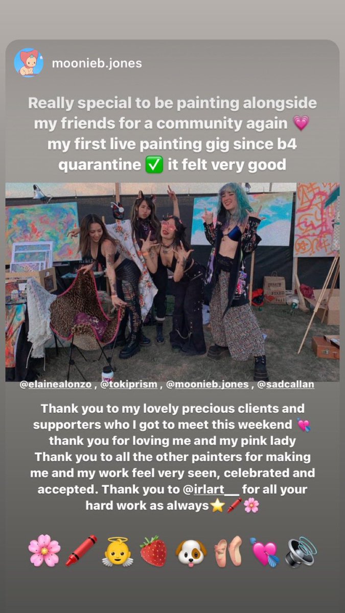 what an incredible weekend at @ctfbeats festival in Wyoming!! 

We survived the rain & hail storm! 🤣 and @SageStormDavis & I crushed it with our art sales! absolutely missed live painting and meeting new faces tooo 😭💗💗💗

#terrybisonranch #CheyenneWyoming #CharlesTheFirst