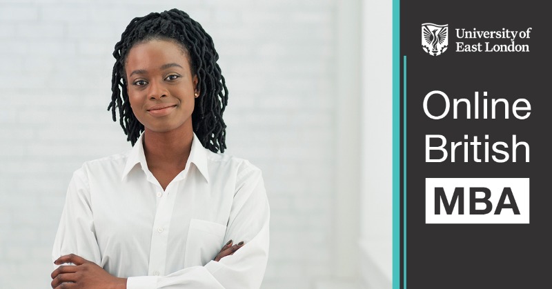 UNICAForg's tweet photo. Study online for a British MBA from the University of East London, with a Unicaf Scholarship