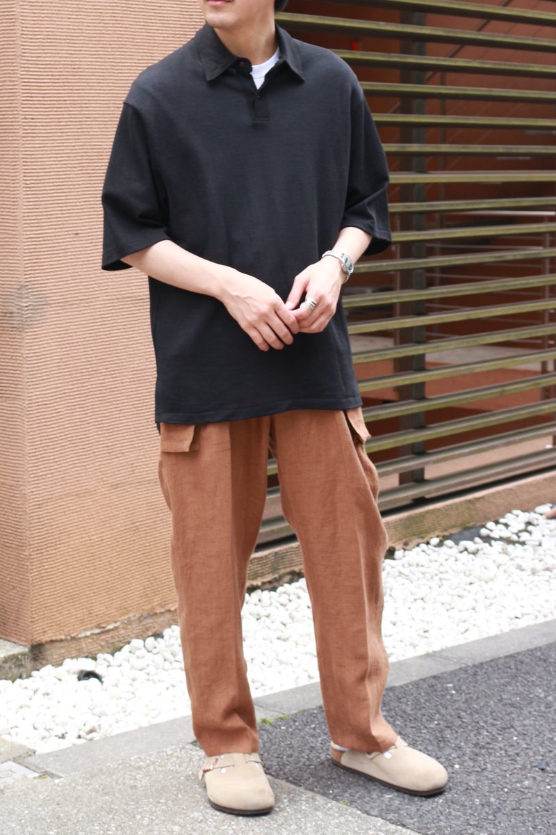 楽天市場】【中古】KAPTAIN SUNSHINE 21SS WASHI POLO SHIRT