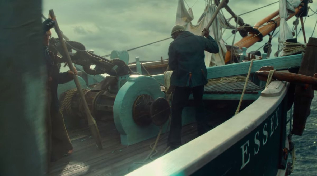 一式ゆっくり艦娘造船所 お船の映画という事で 白鯨の闘い を鑑賞中 帆船全く知識が無い 現代のお船もちょっと種類 が解る程度だがｗ ので逆に帆の張り方や錨の形状等々に興味津々 帆船は２本マストでブリッグ かスノー と呼ばれるタイプの物でいいの