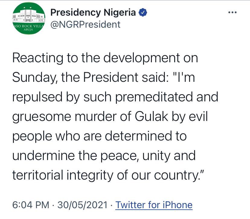 Mazi Nnamdi Kanu tweet media