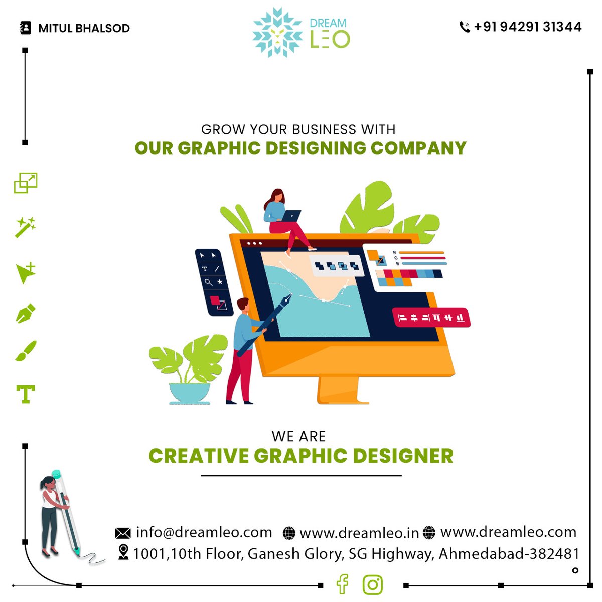 dreamleoweb's tweet photo. We are Graphics Designer.

We provide you Festival Post and Daily Posting For your Social media.

#graphicdesign #design #art #illustration #graphicdesigner #logo #branding #graphic #designer #digitalart #illustrator #photoshop #creative #artwork #artist #typography #graphics https://t.co/gYLxURjzID