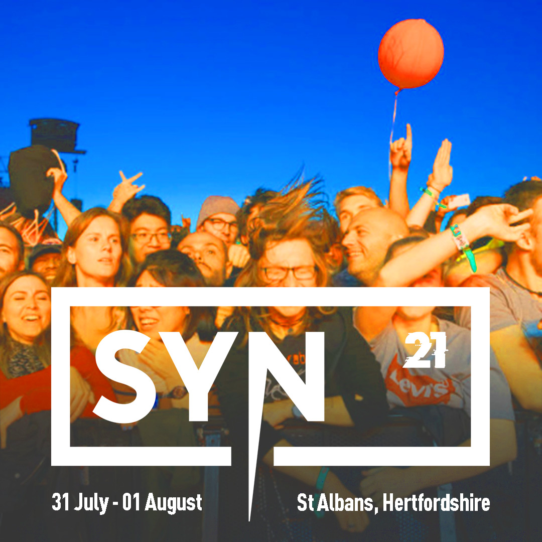 SyNFestival's tweet photo. Blue skies, loud music and friends are on their way 🧡💙💜

You . Us . Together | 31 July - 01 Aug | St Albans | #SyN21

@wearehousework @slipbackintime https://t.co/l0IyWnoKvz