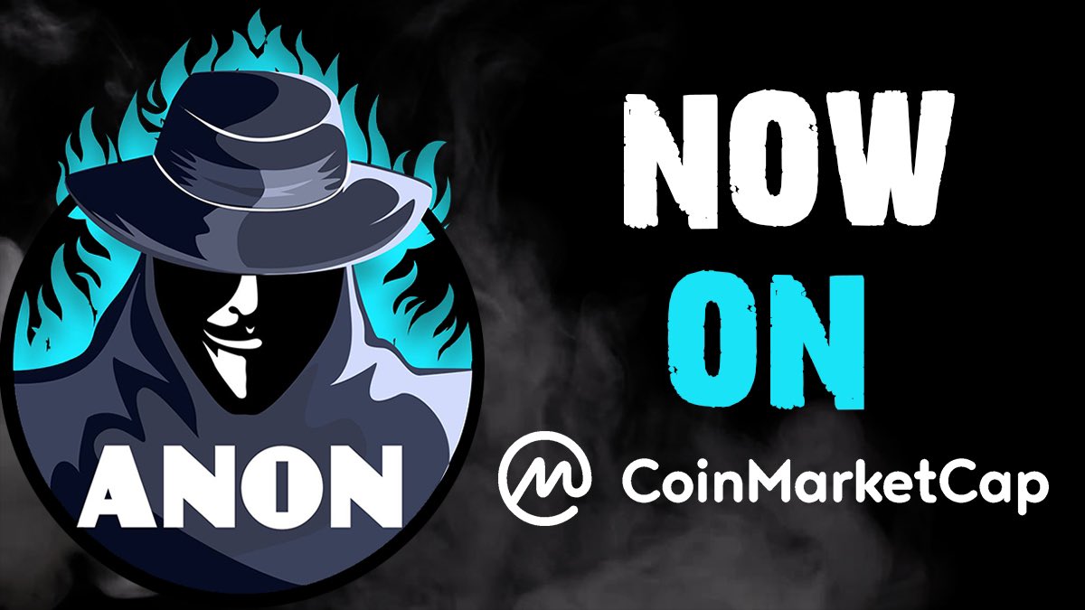 BscAnon's tweet photo. https://t.co/WYqcTJ8aW9

Listed on @CoinMarketCap #Anonymous #Anon $Anon #CMC https://t.co/4uUZ7qSrXx
