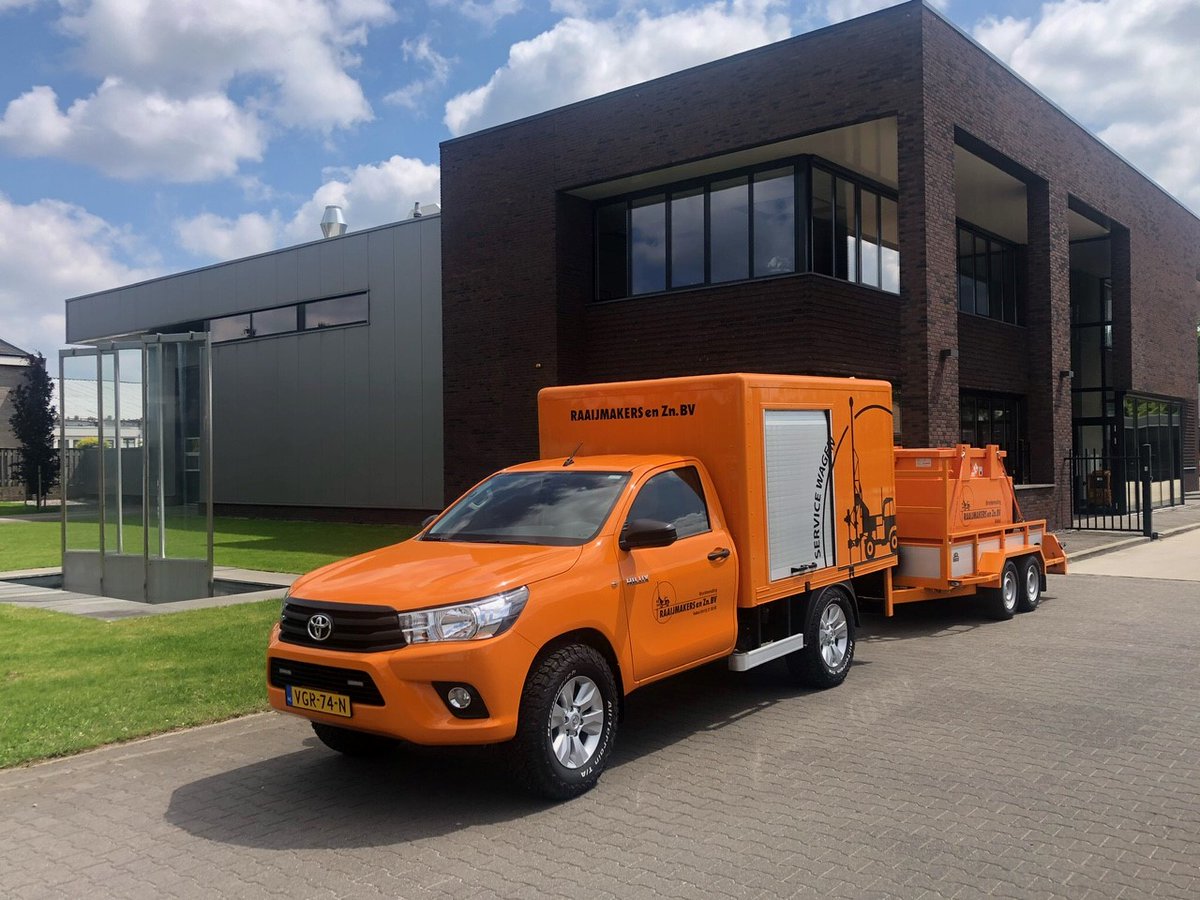 Compleet nieuwe combinatie t.b.v. onderhoud bemalingspompen