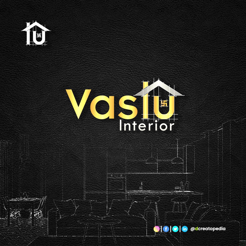 dcreatopedia's tweet photo. Presenting you the logo of Vastu Interior 
Available for custom works💻
If you've any queries, then please feel free to DM us 📩
@dcreatopedia ❤️
Visit our website 📱
https://t.co/xsSIU0UUVG💥
#dcreatopedia #thecreatopedia  #interiordesigning #vastuinterior  #vastu #interiorlogo https://t.co/32p1t5spzf