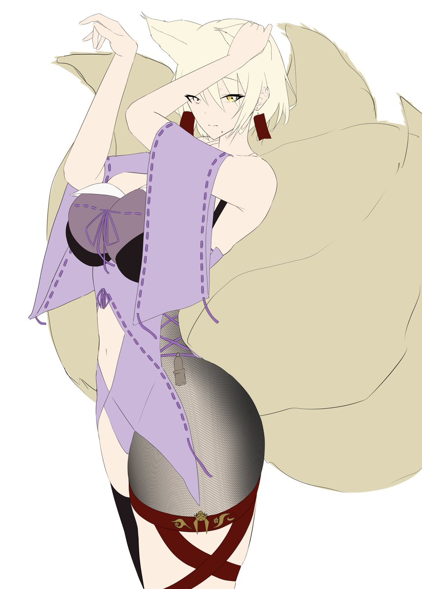 藍様 バニー 色分け 