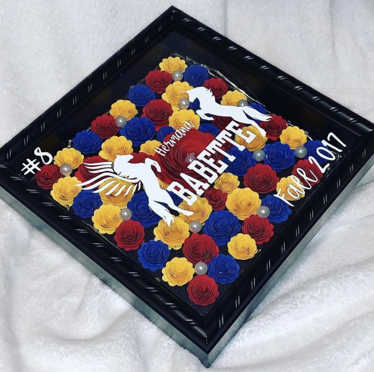 BenzleeRojas's tweet image. #shadowboxframe customized creation request by one of my sorority sisters