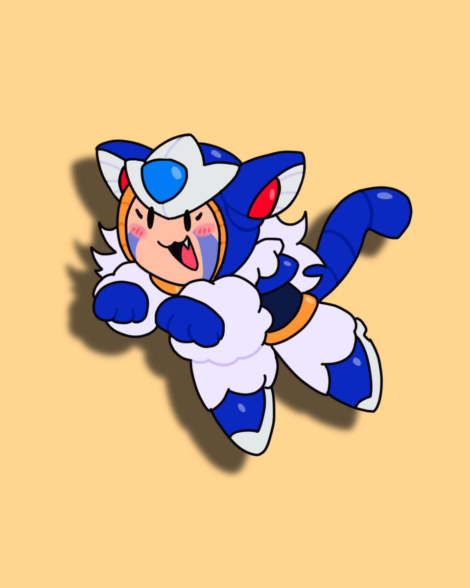 Tornad0Tommy's tweet photo. Another attempt of @Mikhail_kitto Chibi style with (Female) Pluto!

#Megaman #MegamanV #MegamanFanart #MegamanPluto https://t.co/0q4l3YuPdu