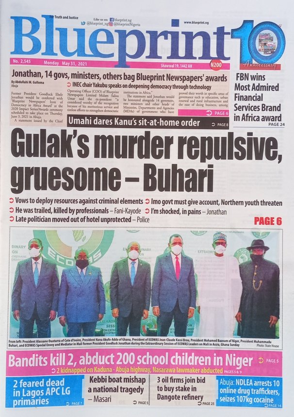 𝕻𝖍𝖎𝖑𝖎𝖕 𝕺𝖇𝖎𝖓 Newspaper Frontpages For Today 2 June 21 T Co 5pviscvnb5 Twitter