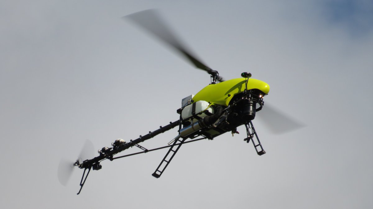 AlphaSecDef's tweet image. The #UAV helicopter #Alpha800 with a #LIDAR payload can be used to identify suitable #observation posts, locations for cover and concealment during operations, and sites for locating communications transmission and interception equipment.
#Defense #drones
alphasecurityanddefense.com/lidar-missions/