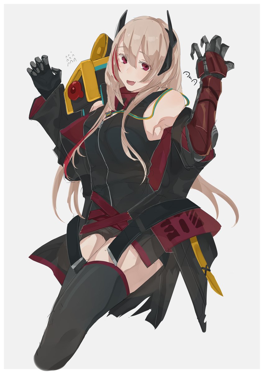 HK416(少女前線|ドルフロ) 「けっこう描いた🥳 #今月描いた絵を晒そう  #ドルフロ 」|すてきなAWAのイラスト