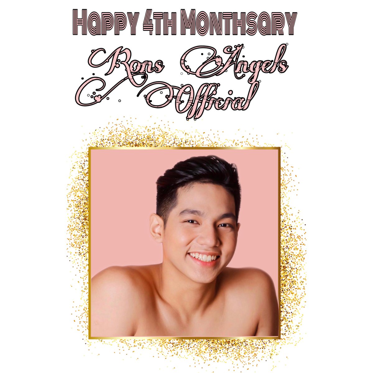 Rons_Angel2021's tweet photo. HAPPY 4th MONTHSARY Rons Angels Official❤️ Happy 4th Months to us King @MartinR2a 💯 🔥 #RonAngelOfficial #OneBigLoveForRon💯 https://t.co/uVKOxW6iVm