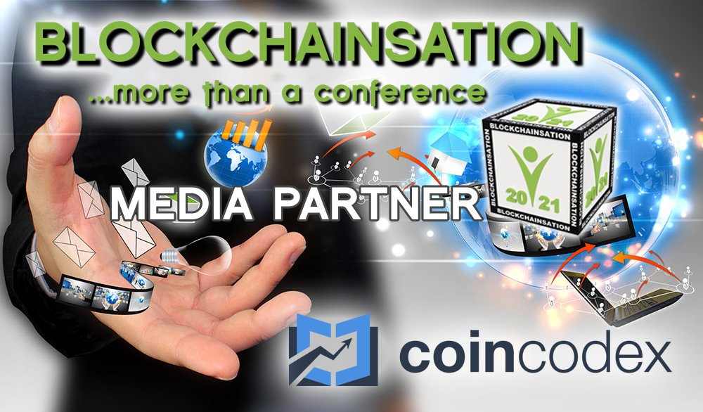 Blockchainsati1's tweet image. Proudly presenting our next supporting partner @CoinCodex at Blockchainsation. ...the conference you just need to attend.
Last day for Early bird tickets.  Today 31.5.2021

#blockchainsation #conference #blockchain #allaboutcrypto