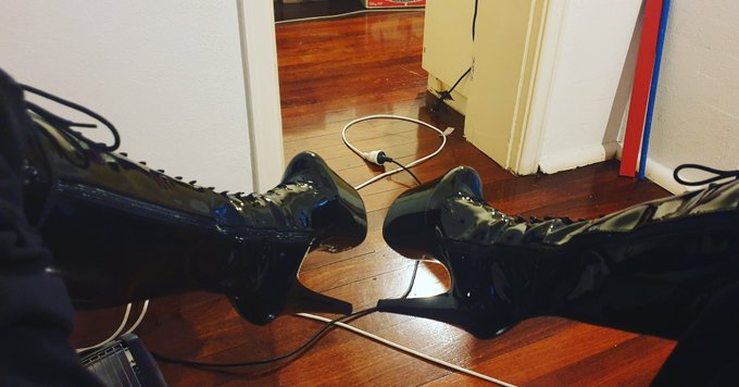 New Pleaser Xtreme 2020 boots!   Will do some photos soon with these, hopefully get a chance to record<a href="/tag/heels"class="tags"><span>#heels</span></a><a href="/tag/pleasershoes"class="tags"><span>#pleasershoes</span></a>