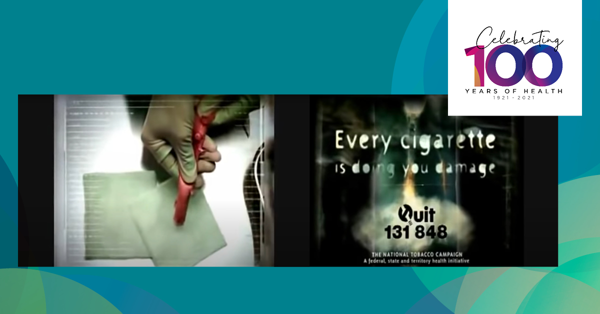 healthgovau's tweet image. Today is #WorldNoTobaccoDay. From the minute you quit smoking, your health starts to improve. The National Tobacco Campaign launched in June 1997 is one of our longest running public health campaigns.

For more visit health.gov.au/health-topics/…

#100YearsofHealth