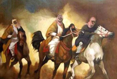 النوم ساس اللوم بان الردى به
وعينٍ تبي الطولات نومه شلافيح
اللي يريد المجد يتعب ركابه
والعز بأطراف الخطا يا هل الفيح
الذيب ما يرقد يدور النهابةْ
ويداور الغرّات حول المصاليح
* مريبد العدواني العنزي ١٨٨٠م
لعلها أبيات قيلت لحث بعض الشباب حين لاحظ الفارس الشهير تأخرهم عن الركب