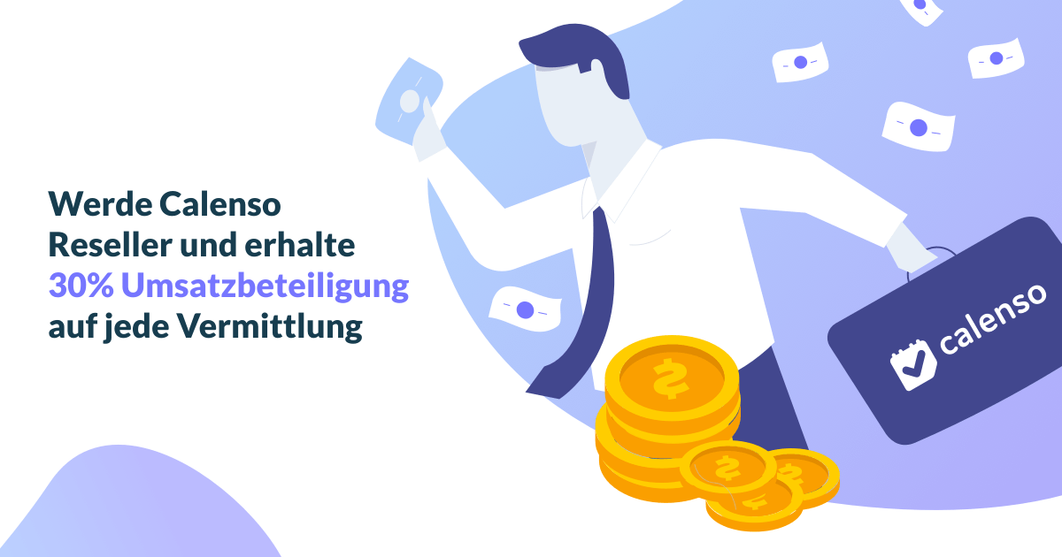calenso_com's tweet photo. Interessieren sich deine Kunden für die Terminbuchung? Dann empfehle ihnen Calenso und verdiene mit unserem Reseller-Programm: https://t.co/6AswwA5XEn
Jetzt Anmelden!
#affiliateprogram #Digitalisierung #Terminbuchung https://t.co/0ojykdoM1t