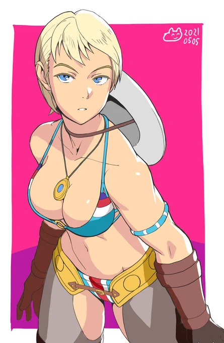 #今月描いた絵を晒そう 
#格ゲーキャラ描こうぜ 