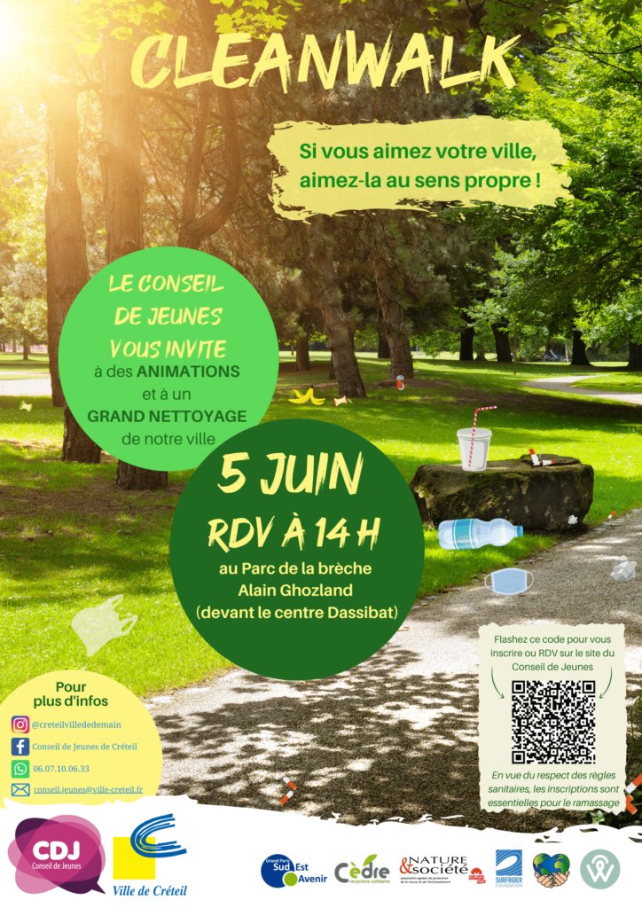 Blum_Creteil's tweet photo. Les élèves de @Blum_Creteil  s'associent à l'après-midi Cleanwalk, organisée par le Conseil de Jeunes de la ville de Créteil SAMEDI 5 JUIN de 14h à 17h au Parc de la brèche Alain Ghozland à Créteil https://t.co/fBRTTxyz8C https://t.co/8xqmP2D8OR