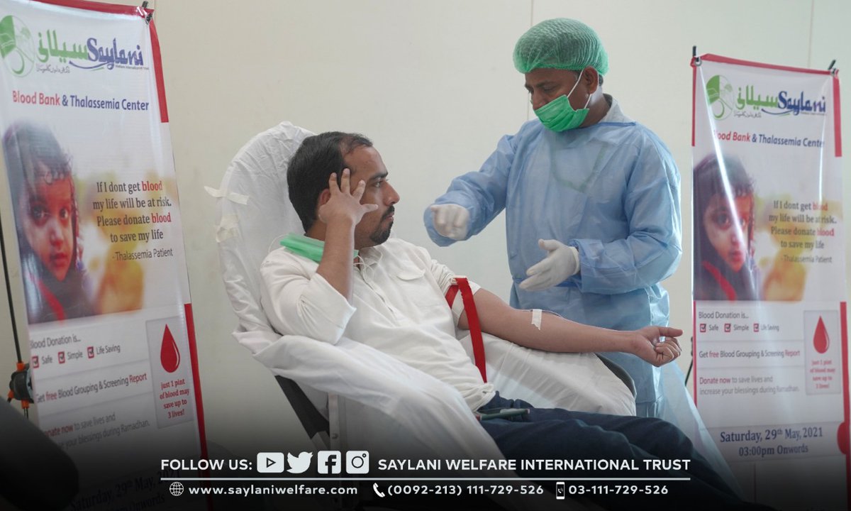 OfficialSwit's tweet photo. Blood Donation Drive 
Thank you 
@Official_PEC
 supporting us... 

Thalassemia Children Needs your Blood Donation.. 
Become a Donor 

For further details 
UAN: 111-729-526

#SpreadSaylani
#SupportSaylani
#BloodDonationDrive
#BloodDonationCampaign
#pavilionendclub https://t.co/nQLgNW4BAm