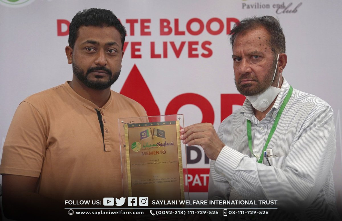 OfficialSwit's tweet photo. Blood Donation Drive 
Thank you 
@Official_PEC
 supporting us... 

Thalassemia Children Needs your Blood Donation.. 
Become a Donor 

For further details 
UAN: 111-729-526

#SpreadSaylani
#SupportSaylani
#BloodDonationDrive
#BloodDonationCampaign
#pavilionendclub https://t.co/nQLgNW4BAm