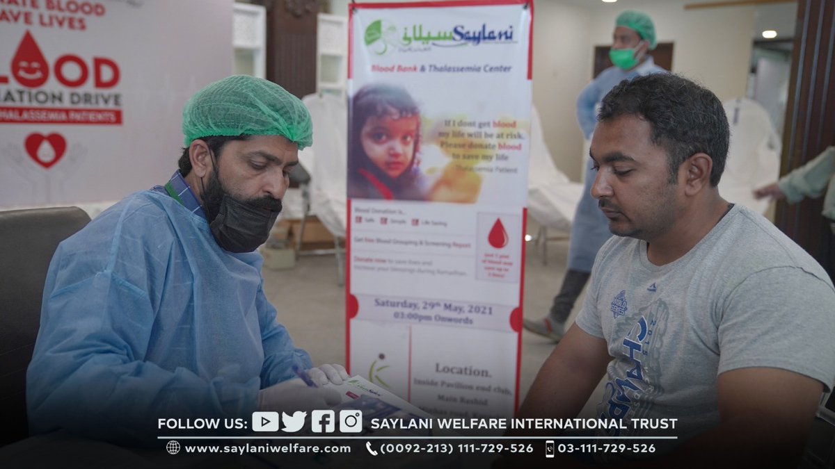 OfficialSwit's tweet photo. Blood Donation Drive 
Thank you 
@Official_PEC
 supporting us... 

Thalassemia Children Needs your Blood Donation.. 
Become a Donor 

For further details 
UAN: 111-729-526

#SpreadSaylani
#SupportSaylani
#BloodDonationDrive
#BloodDonationCampaign
#pavilionendclub https://t.co/nQLgNW4BAm