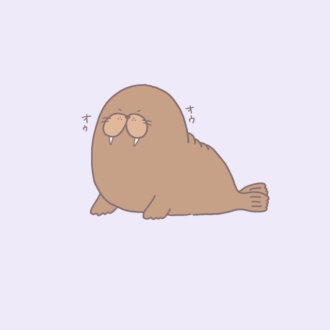 セイウチのtwitterイラスト検索結果