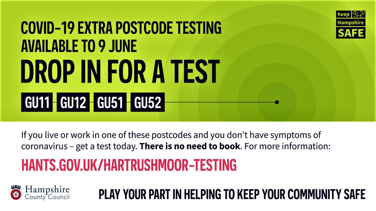 AlexCrawford2's tweet photo. URGENT - COVID-19 Community testing needed in next 10 days 🙏 🙏 🙏 https://t.co/DRjFMsTQdN @LoveAldershot #Aldershot @PrincesHall https://t.co/CdEacxzDh8