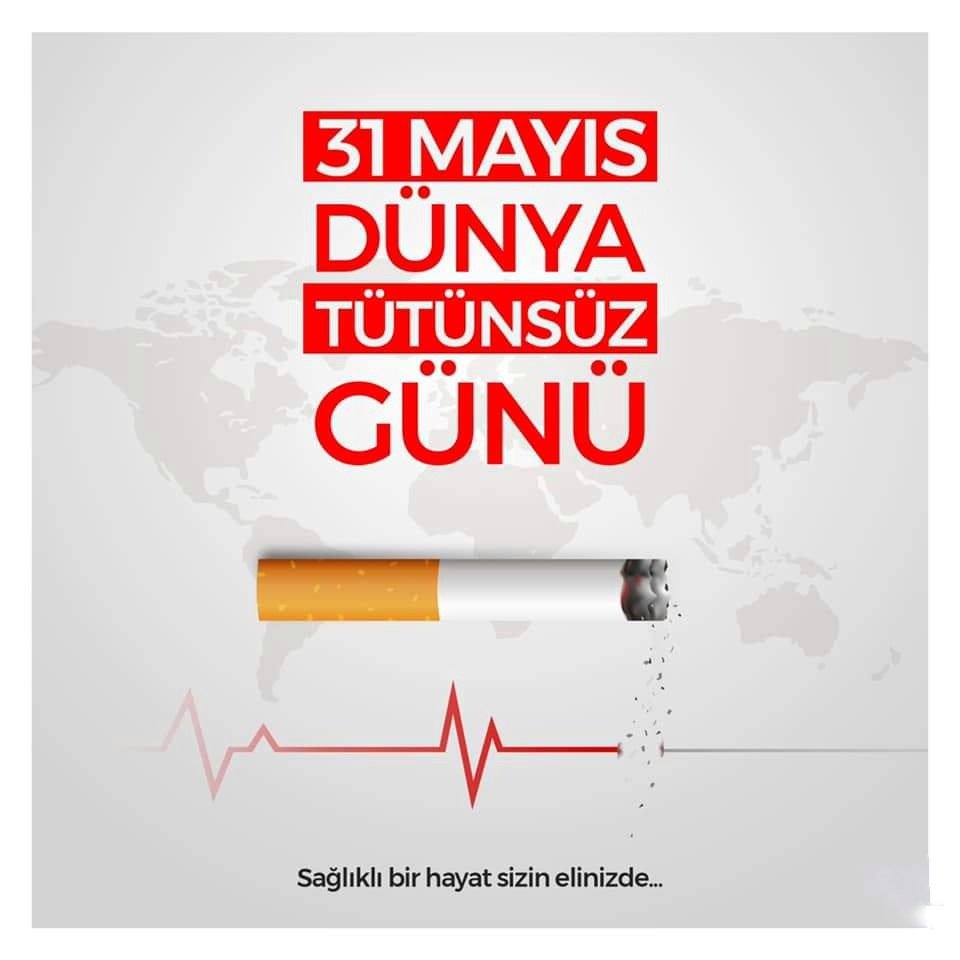 Dumanı Değil❌
Hayatı İçinize Çekin🫁

Sigara başta olmak üzere sağlığınızı tehdit eden her türlü tütün ürününden uzak durun.

#31MayısDünyaTütünsüzGünü