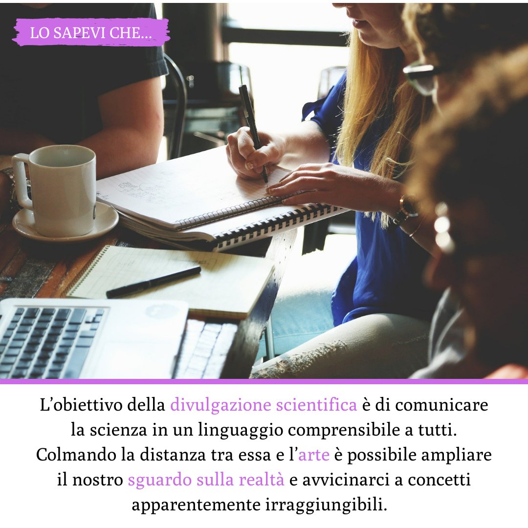 ScienceSublime's tweet photo. 👉 LO SAPEVI CHE…  L’obiettivo della #divulgazione #scientifica è #comunicare la #scienza in un linguaggio comprensibile a tutti. Questo rende possibile ampliare il nostro sguardo sulla realtà e avvicinarci a concetti apparentemente irraggiungibili. 

#awe #prometheus #science https://t.co/c5JFL7tsgr