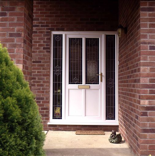The panelled residential door has a wide range of decorative glass that is both practical &amp; aesthetically pleasing. The panelled residential door range incorporates acrylic lead, traditional hand crafted lead, genuine glass bevels and the latest crystal resin technology.