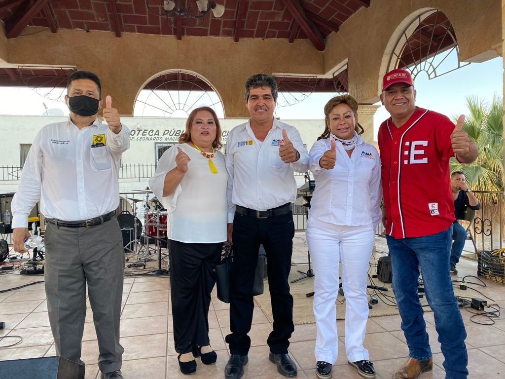 JesusElNegroS's tweet photo. ¡Gracias Empalme por ser parte de esta gran alianza! Juntos lograremos la #SonoraGanadora con @EGandaraC. Mis amigas y amigos candidatos de la fórmula local, Adrián Hernández por la alcaldía; Alma Valdez y Reynaldo Rodríguez, por la Diputación Distrito 14 ¡Vamos a Entrarle! https://t.co/Rbo5qbrxYE
