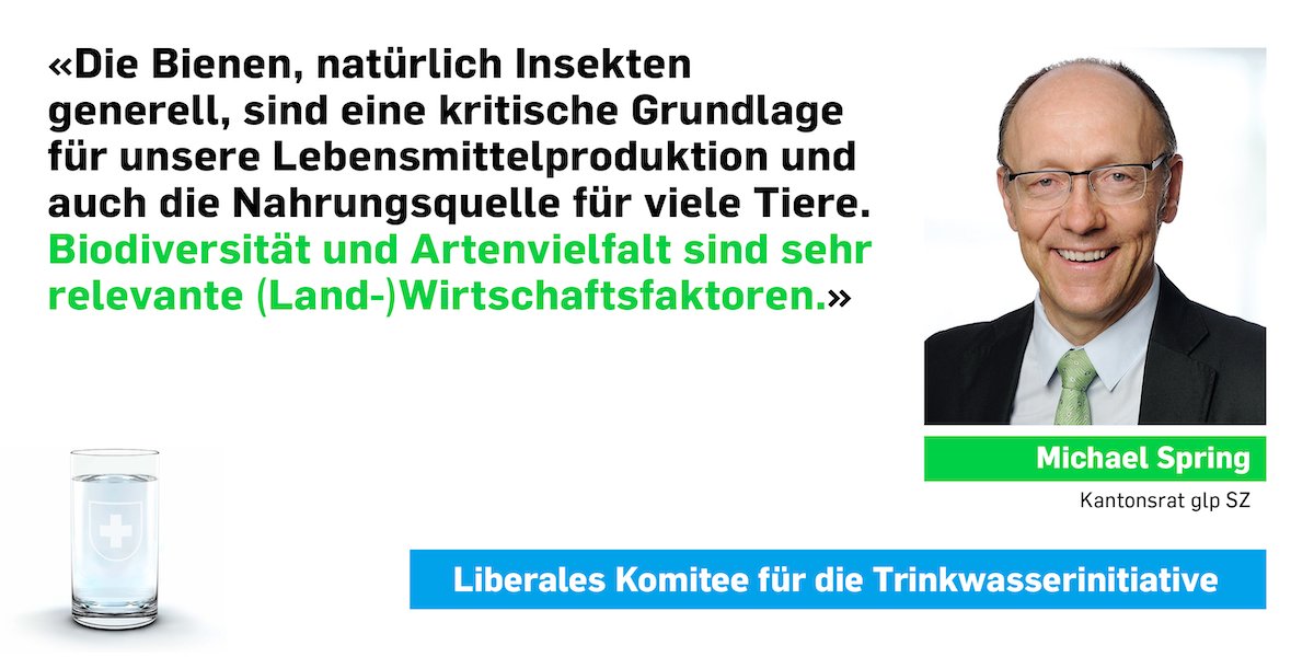 Die #Trinkwasserinitiative ist eine ökologische Notwendigkeit: Kein einziges der 13 Umweltziele Landwirtschaft wird heute vollständig erreicht. Die Folge sind eine zu hohe Pestizidbelastung des Trinkwassers, Stickstoffüberschüsse, überdüngte Seen und Schäden an der Biodiversität.