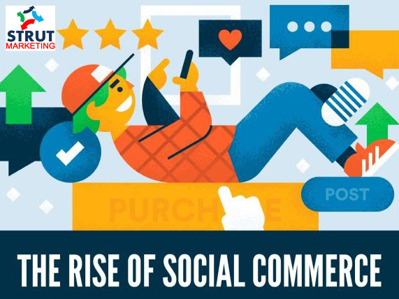 StrutMarketing's tweet photo. Social commerce exploded in 2020 &amp; in 2021, it is expected to grow 35%. Opportunities to take advantage of this shift in shopping behaviour exist across industries &amp; for brands at all levels of digital maturity (Source: eMarketer May 2020)
#SocialCommerce #DigitalMarketing #SEM https://t.co/W8Nz4De5Nd