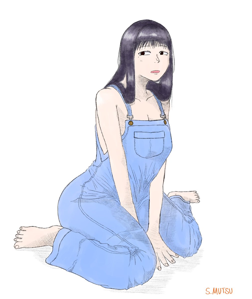 むつ さとし オーバーオール イラスト むつ さとし オーバーオール イラスト