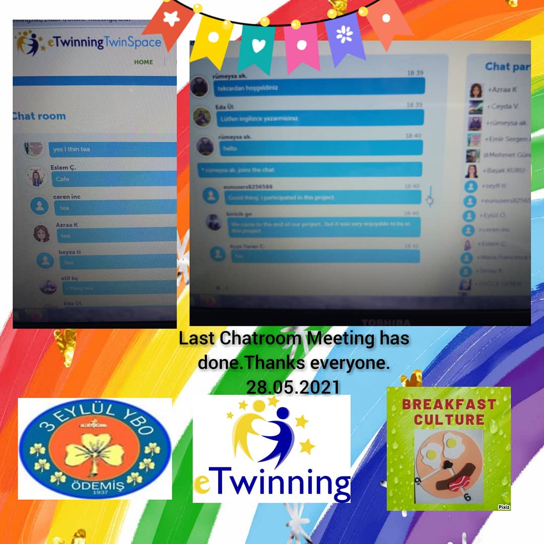 AYYILDIZGnl's tweet photo. We met last time at Chatroom.thanks all of you 👏
@izmir_ilmem @tretwinning @eTwinningHR @eTwinning_Ita https://t.co/Irau5fVQtn