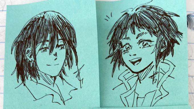 May 2020 -> May 2021

Still doing pen doodles LOL https://t.co/BDE0dBDNDo 