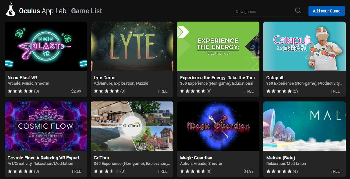 SumalabStudio's tweet photo. #oculusapplab #applab #quest #quest2 #oculusquest
17 new titles added to Oculus App Lab!

https://t.co/R78htwwh8z https://t.co/qgjOLS0Z8E