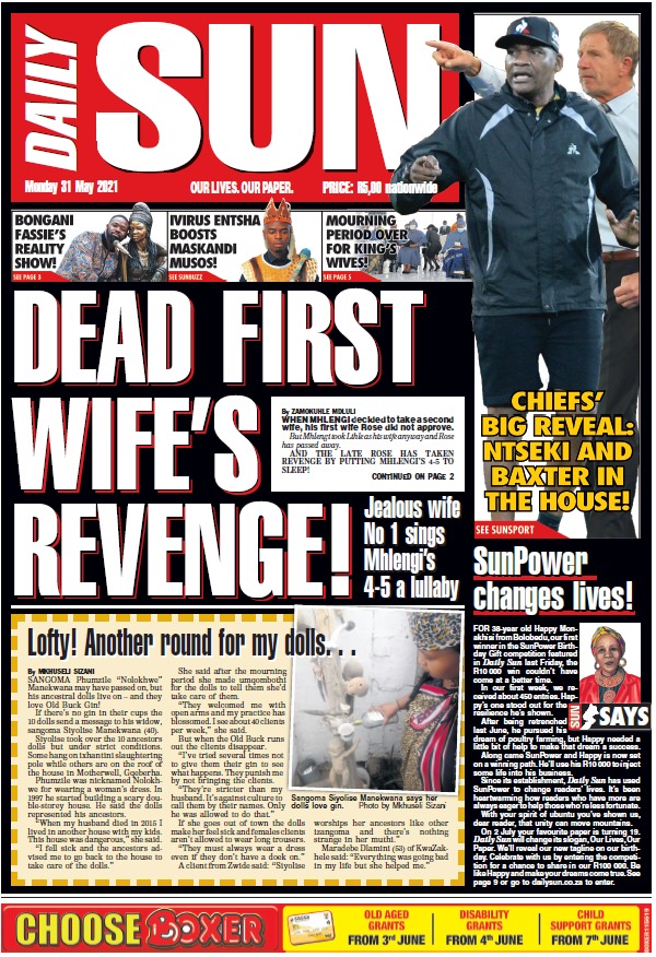 Daily Sun Newspaper South Africa