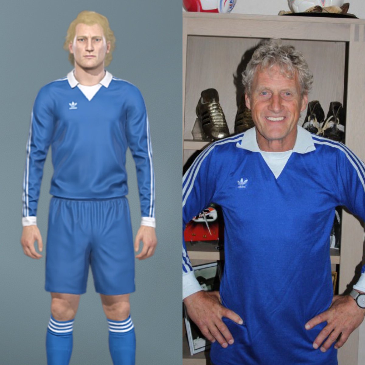 frkitman's tweet photo. #AZ 1979-80 away kit #keeskist https://t.co/tEnTvdPb7c