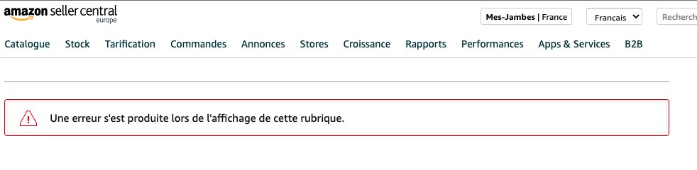 GaelGuillet's tweet photo. Donc @AmazonFrance bloque les fonds de notre boutique depuis 3 mois, et impossible d'avoir une réponse, info ou aide quelconque. Merveille de l'automatisation et du racket numérique 👏 https://t.co/t9nA11IDCB